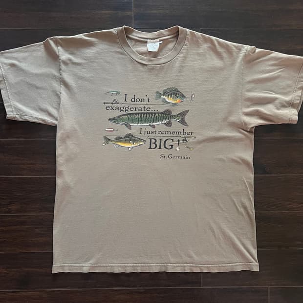 [XL] 미국 빈티지 Fishing 티셔츠