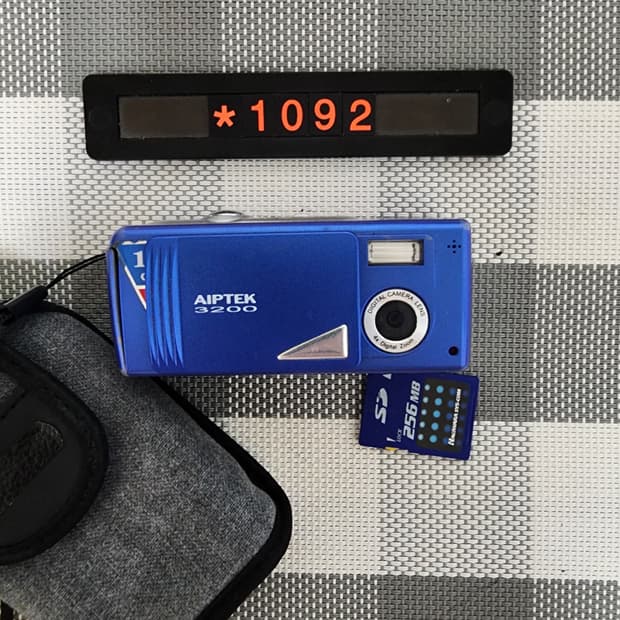 에이프텍 AIPTEK 3200 디지털카메라 파우치포함