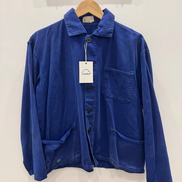 50s-80s 프렌치 워크자켓 (선 페이드 / 박시 크롭핏)