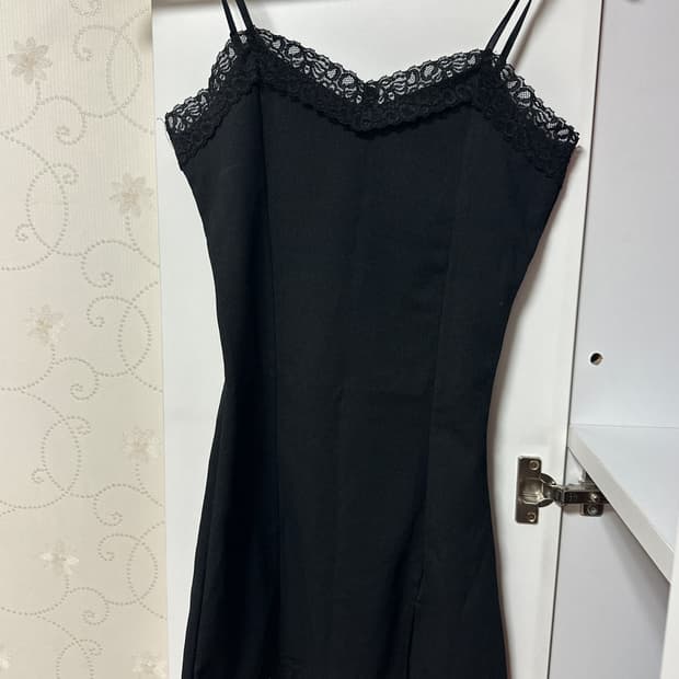 보헤미안서울 레이스 슬립 드레스