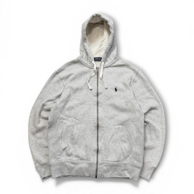폴로 랄프로렌 써멀 그레이 후드집업 