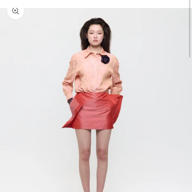 Jaden cho 실크 셔츠