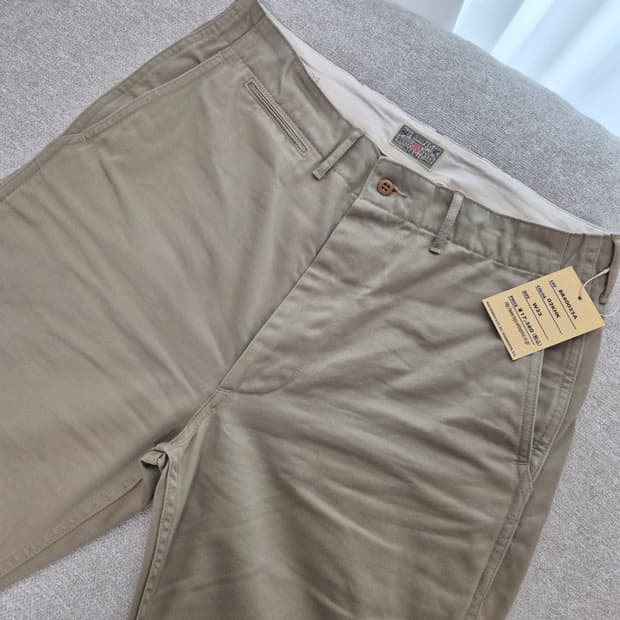 버즈릭슨 오리지널스펙 치노 카키 33