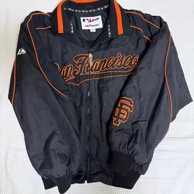 마제스틱 샌프란시스코 더그아웃 자켓