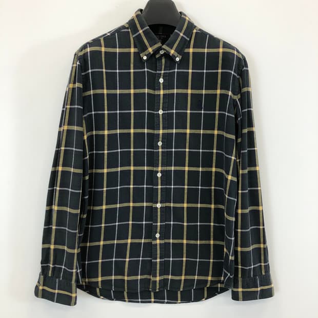 빈폴 자수로고 체크셔츠 105