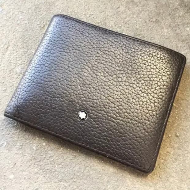 [정품]MONTBLANC 몽블랑 마이스터스틱 소프트 그레인 소가죽 반지갑