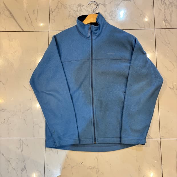 파타고니아 90s 신칠라 플리스 집업  USA 메이드 하늘 M