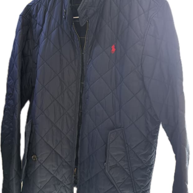 [폴로 랄프 로렌] 네이비 해링턴 퀼팅 자켓 (M 사이즈)