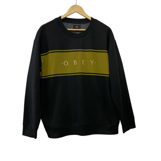 오베이 빅로고 맨투맨(M)