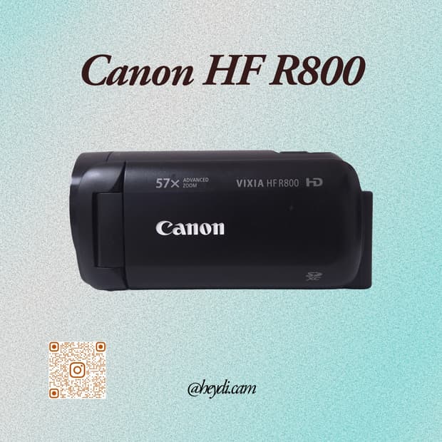 캐논 빅시아 CANON VIXIA HF R800 매트블랙