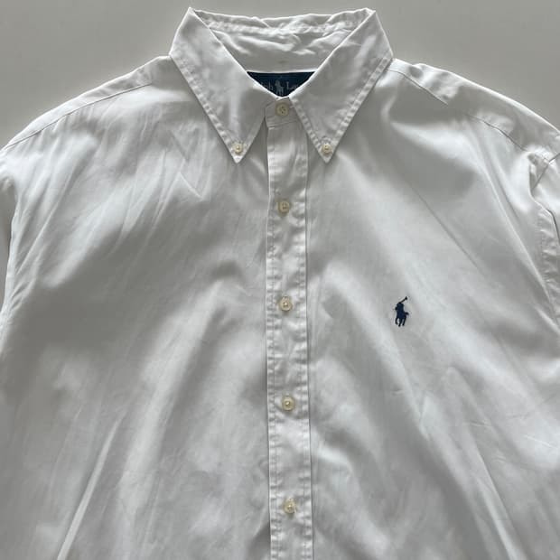 폴로 랄프로렌 화이트 셔츠