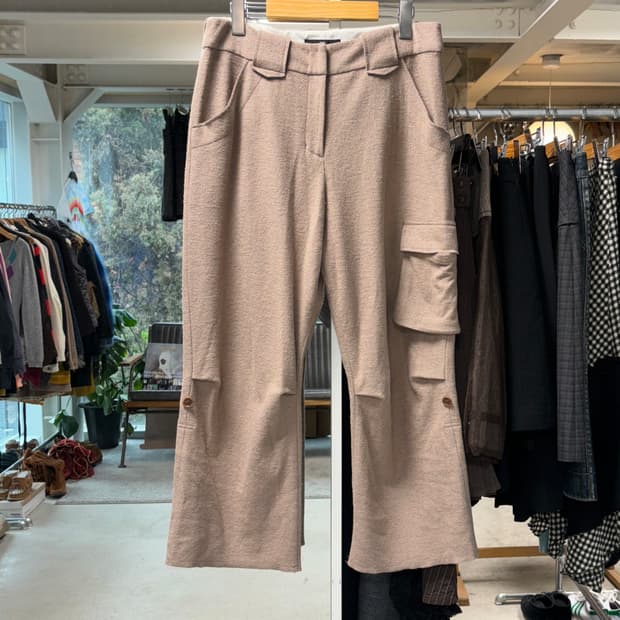 Zoe 카고 울팬츠