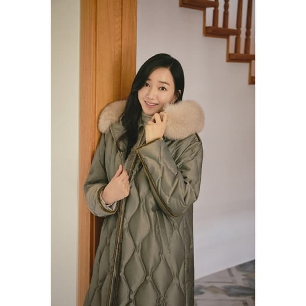 LBL 헝가리 구스 퀼팅 야상 코트