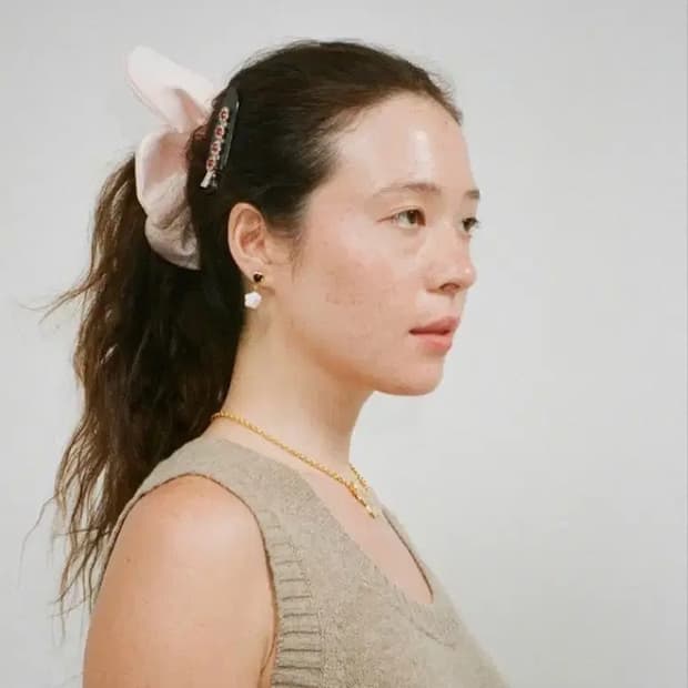 Sandy liang 블랙 헤어클립