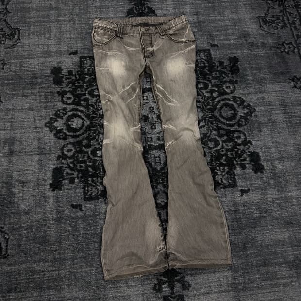 Buffalo bobs 00s archive grey washing cu