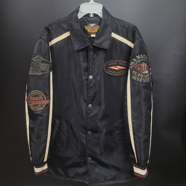 HARLEY DAVIDSON 할리데이비슨 빈티지  레이싱 자켓 