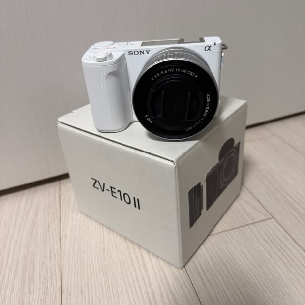 소니 ZV-E10M2K 화이트