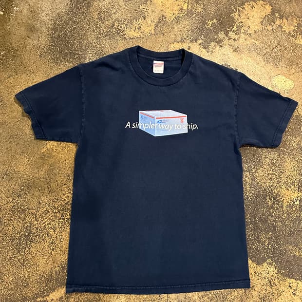 빈티지 90~00s Usps 프로모션 티셔츠 