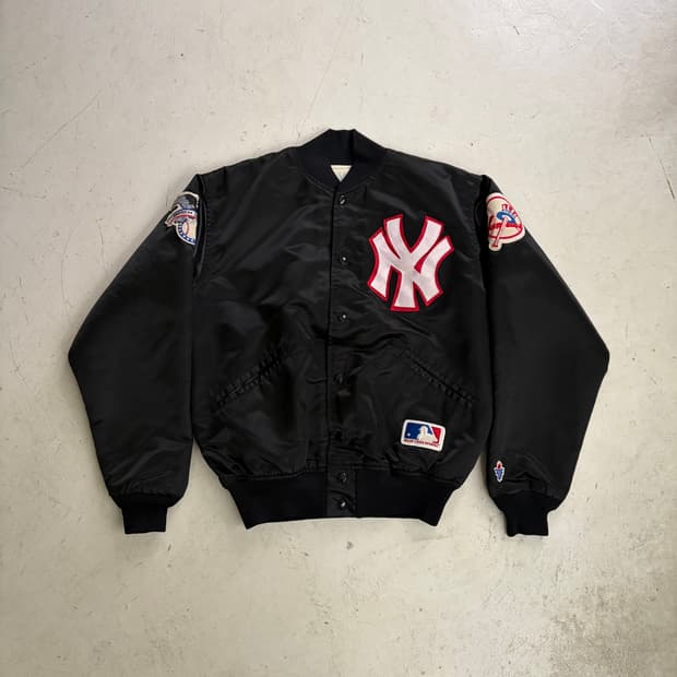80s USA Felco 뉴욕 양키스 빈티지 바시티 자켓 M