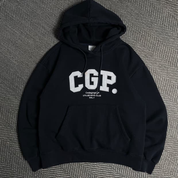 코드그라피 CGP 빅로고 스웻 후드 티셔츠o 6197