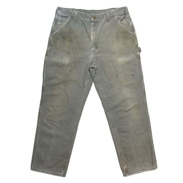 빈티지 칼하트 싱글니팬츠 모스그린