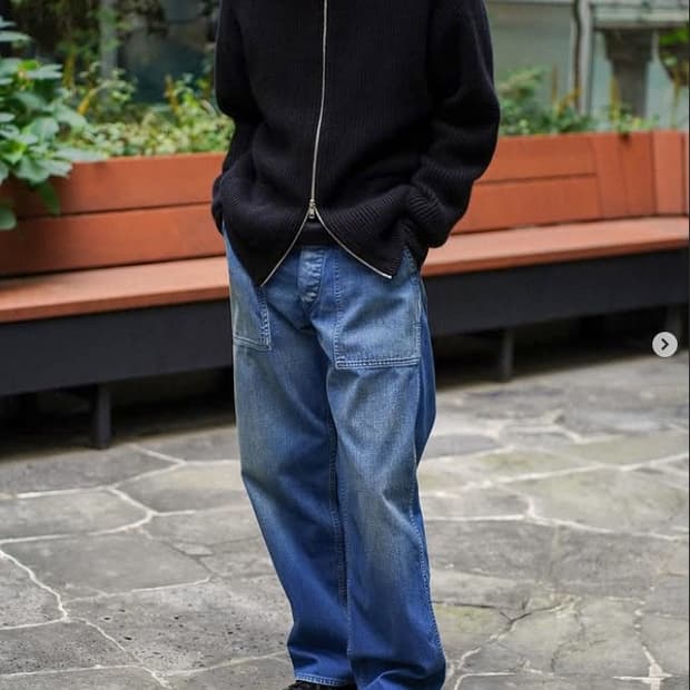 [2] 헤릴 Herill 25aw us navy denim 새상품