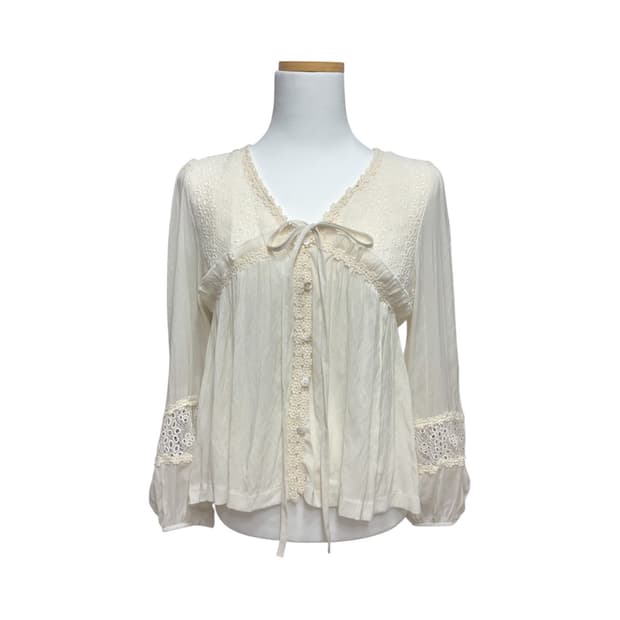 빈티지 모리걸 볼레로 가디건