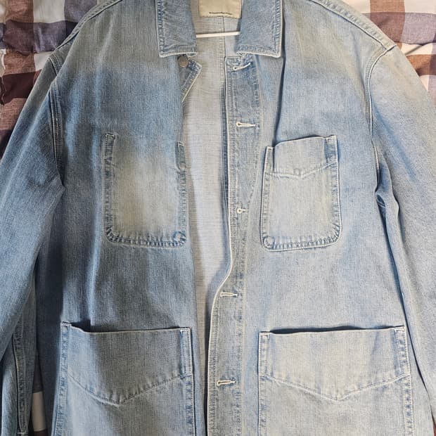 포터리 데님 워크 자켓 4사이즈