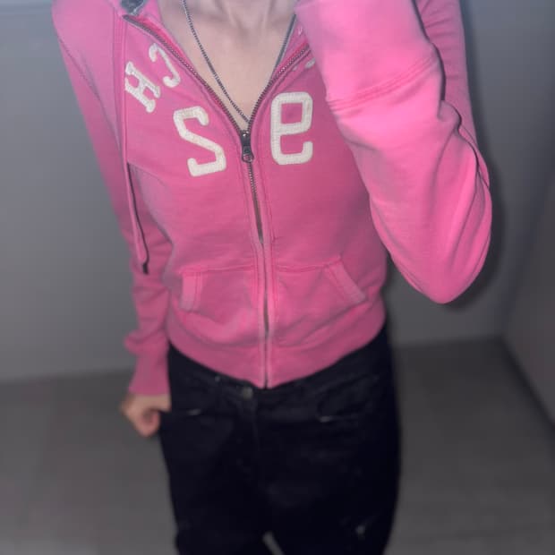 아베크롬비 딸기맛 후드집업