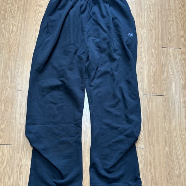 산산기어 스웻팬츠1 두 장 블랙, 그레이