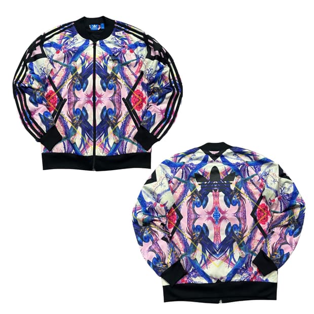 ✨ (바배) 아디다스 플로레라 파이어버드 빅로고 트랙탑 져지