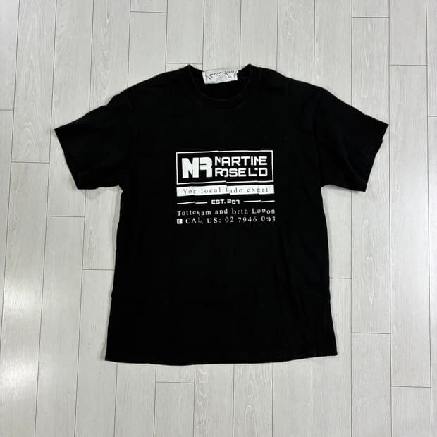 [M] 19SS 마틴로즈 워블리 로고 티셔츠