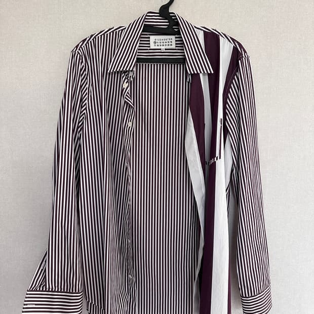 Maison Margiela Striped Button Shirt