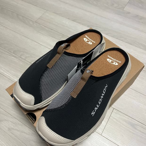 살로몬 RX 슬라이드 3.0 블랙 플럼 키튼 280사이즈