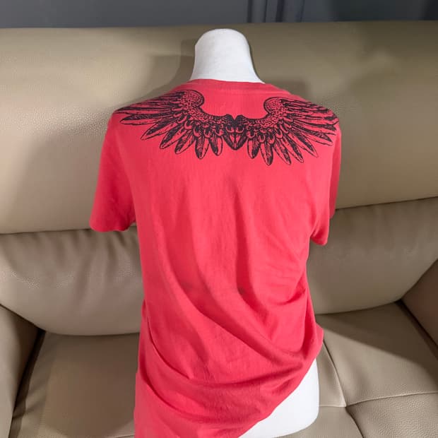 Armani exchange back wings detail top