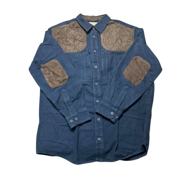 L.L.Bean 헌팅 샤모아 크로스 긴소매 셔츠