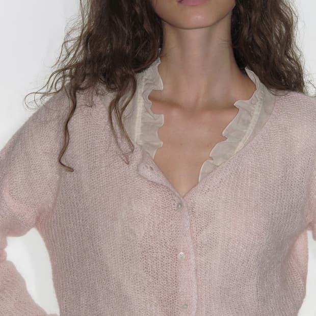 리본빛 ribbonbit sofa cardigan