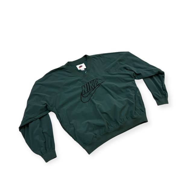 빈티지 나이키 스우시 웜업 그린