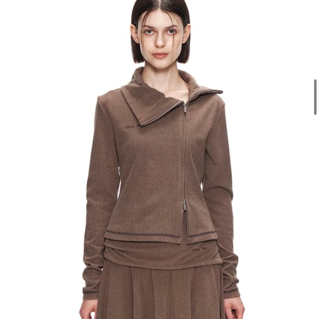 Matin kim 마뗑킴 숄 칼라 저지 가디건