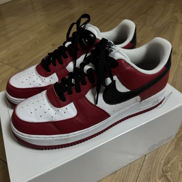 나이키 에어포스1 로우  시카고 컬러웨이 nike by you