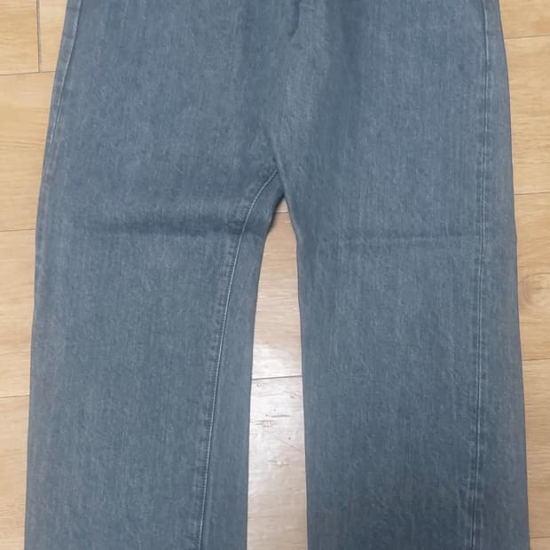 시오타 스트레이트핏 미디엄 그레이 34