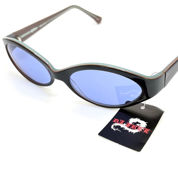 DJ.FREE 블루 일본 빈티지 선글라스