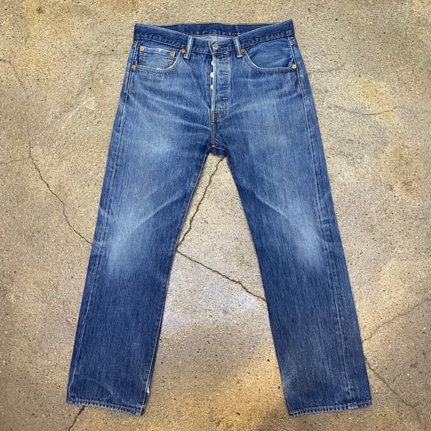 미국 빈티지 리바이스 501 청바지