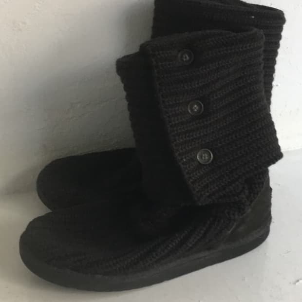 어그 카디 니트 부츠 