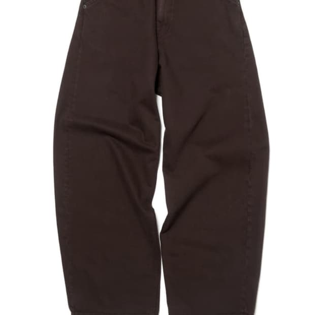 해칭룸 와이드 커브진 브라운 1사이즈