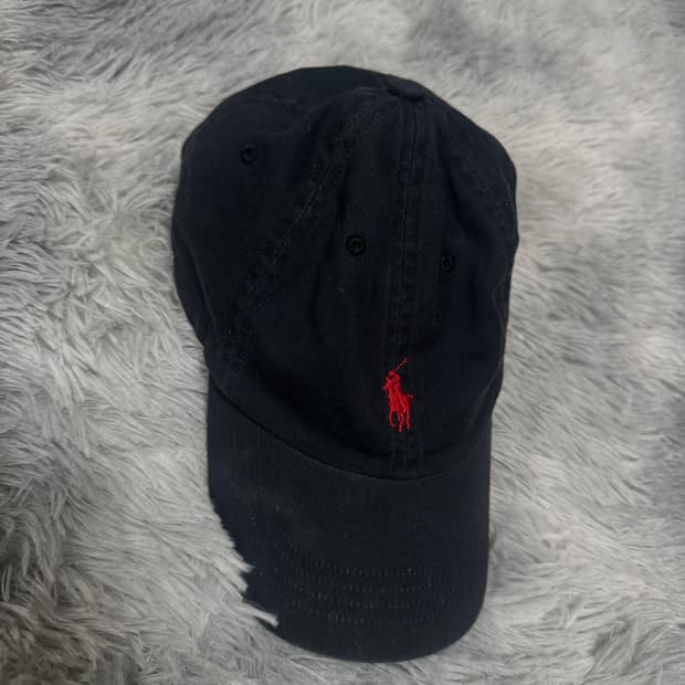 폴로 볼캡 블랙