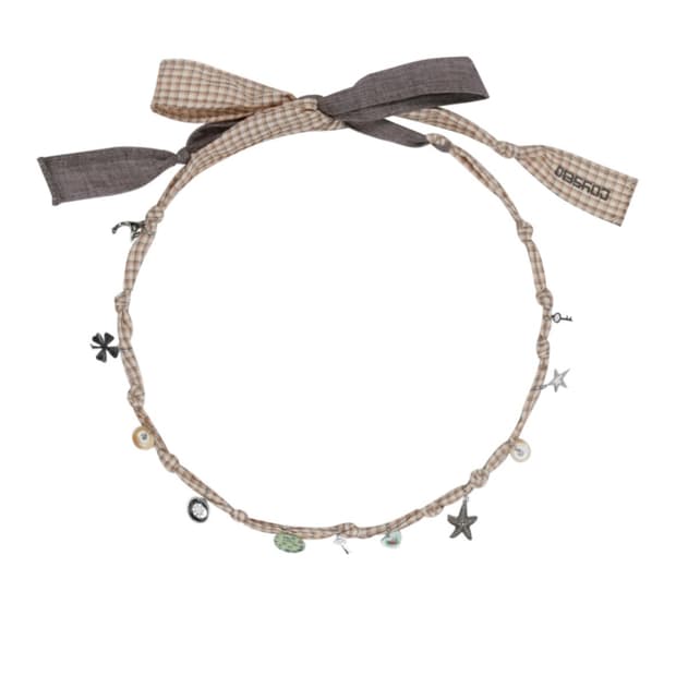 코이세이오 RAW FABRIC NECKLACE