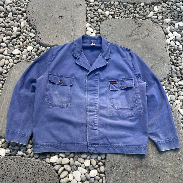 FADED WASHING MECHANIC 메카닉자켓 빈티지프렌치워크자켓