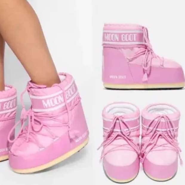 문부츠 로우 핑크 36-38 240