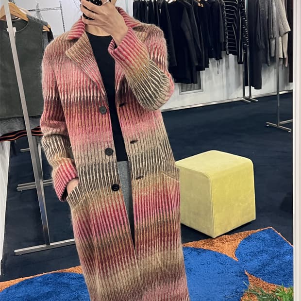 [55] 미쏘니 모헤어 싱글 코트